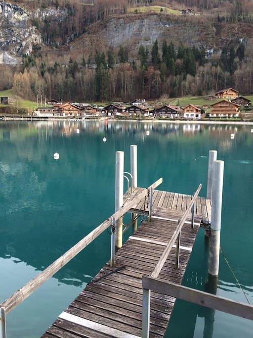 Switzerland Iseltwald Apartment Luaran gambar